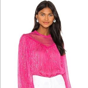 Hot pink Ophelia Top from Tularosa